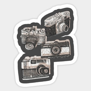 Classic Cameras Sticker